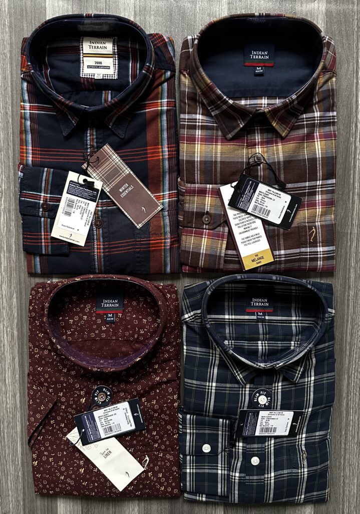 INDIAN TERRAIN SHIRTS