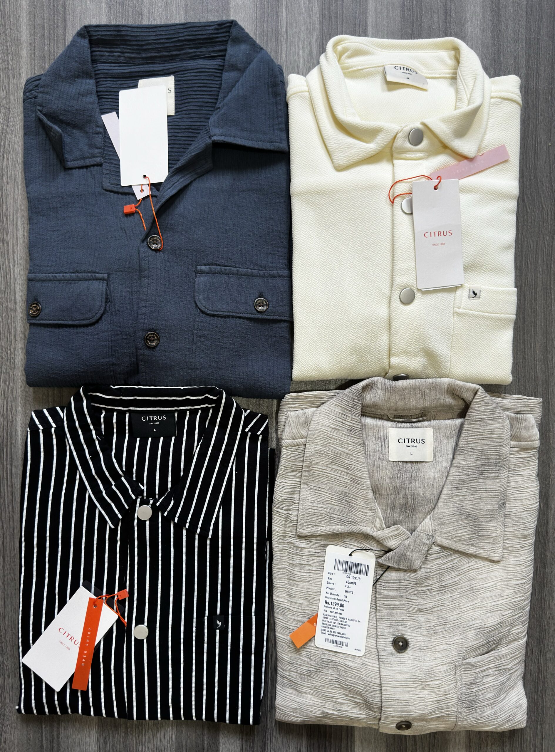 CITRUS FREE SIZE SHIRTS - Image 15