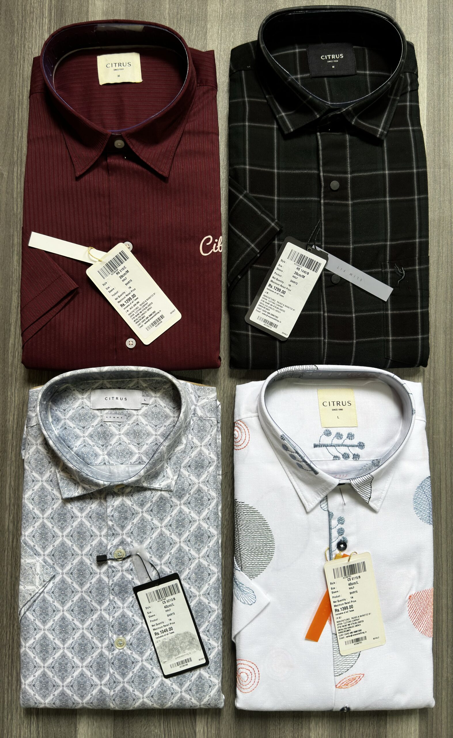 CITRUS HALF SLEEVE SHIRTS - Image 5
