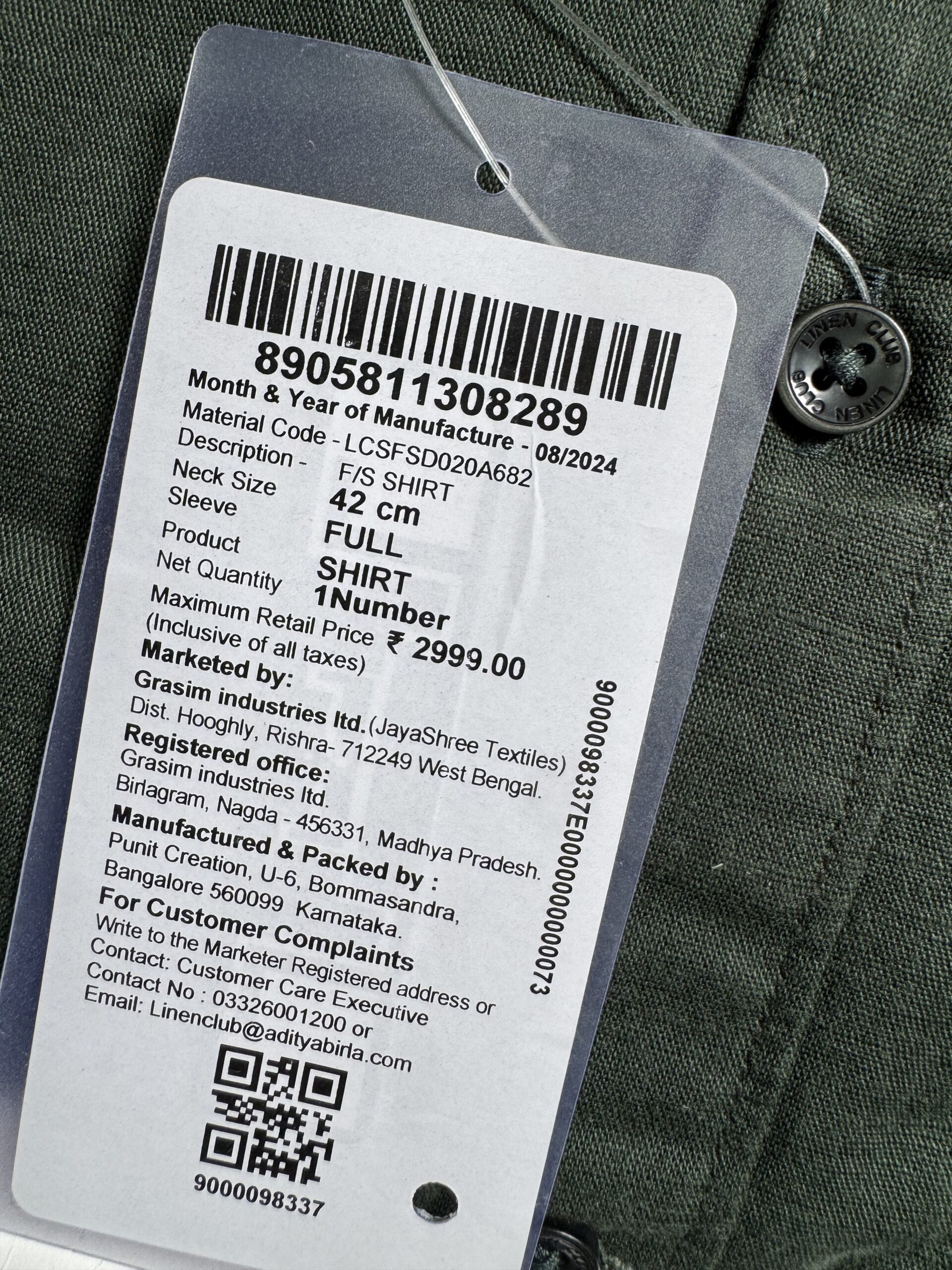 LINEN CLUB SHIRTS - Image 12