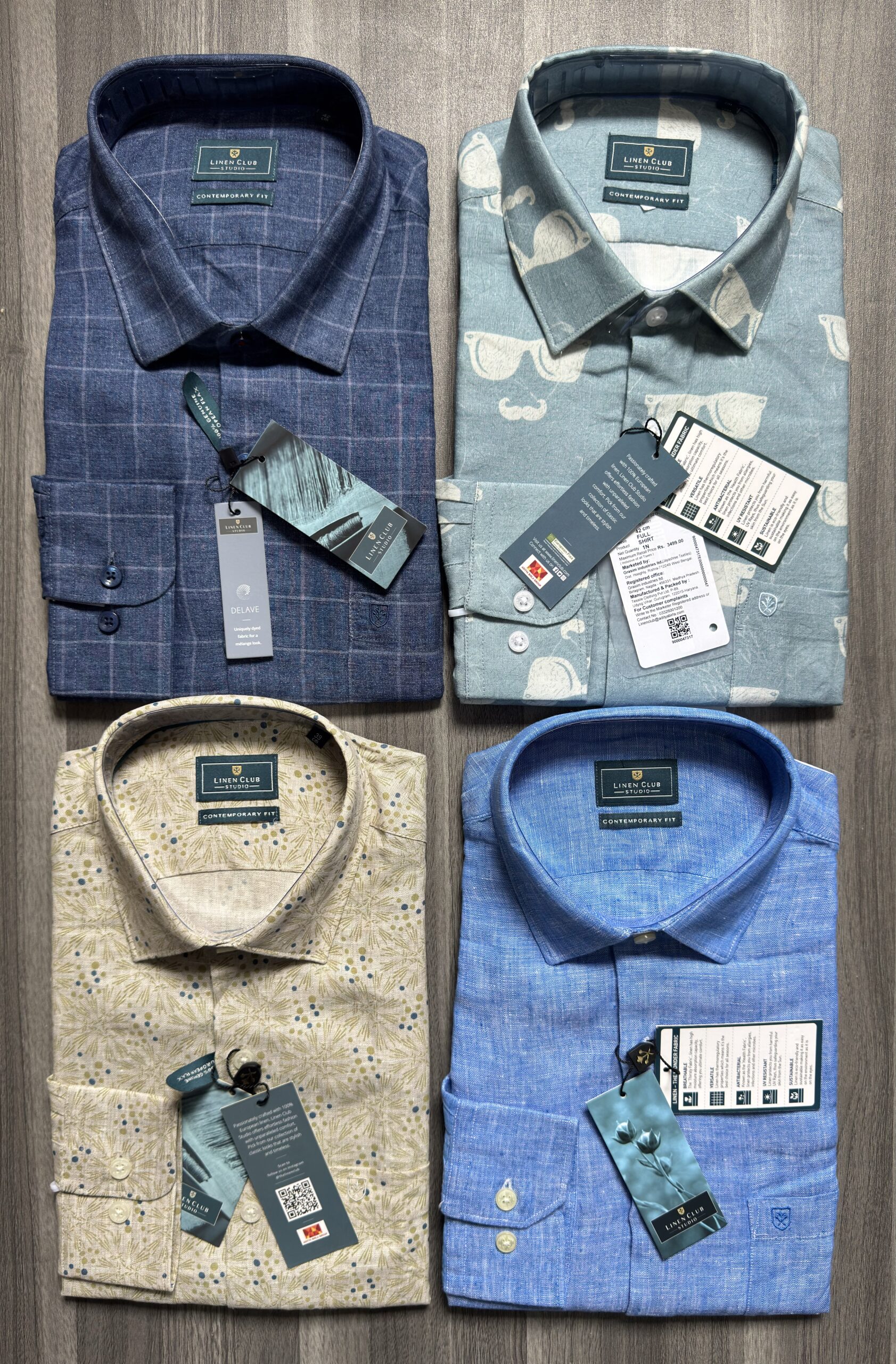 LINEN CLUB SHIRTS - Image 13