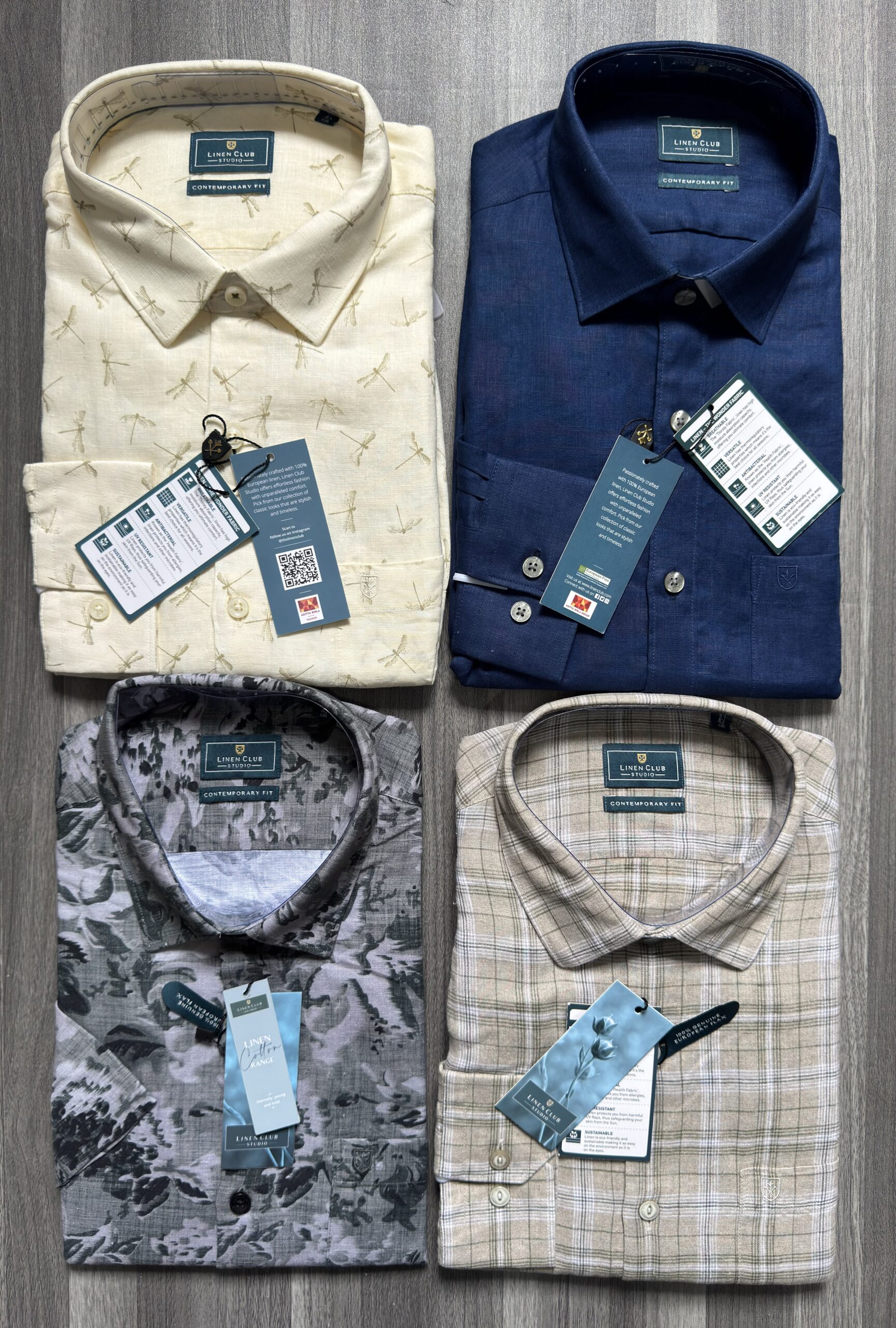 LINEN CLUB SHIRTS - Image 29