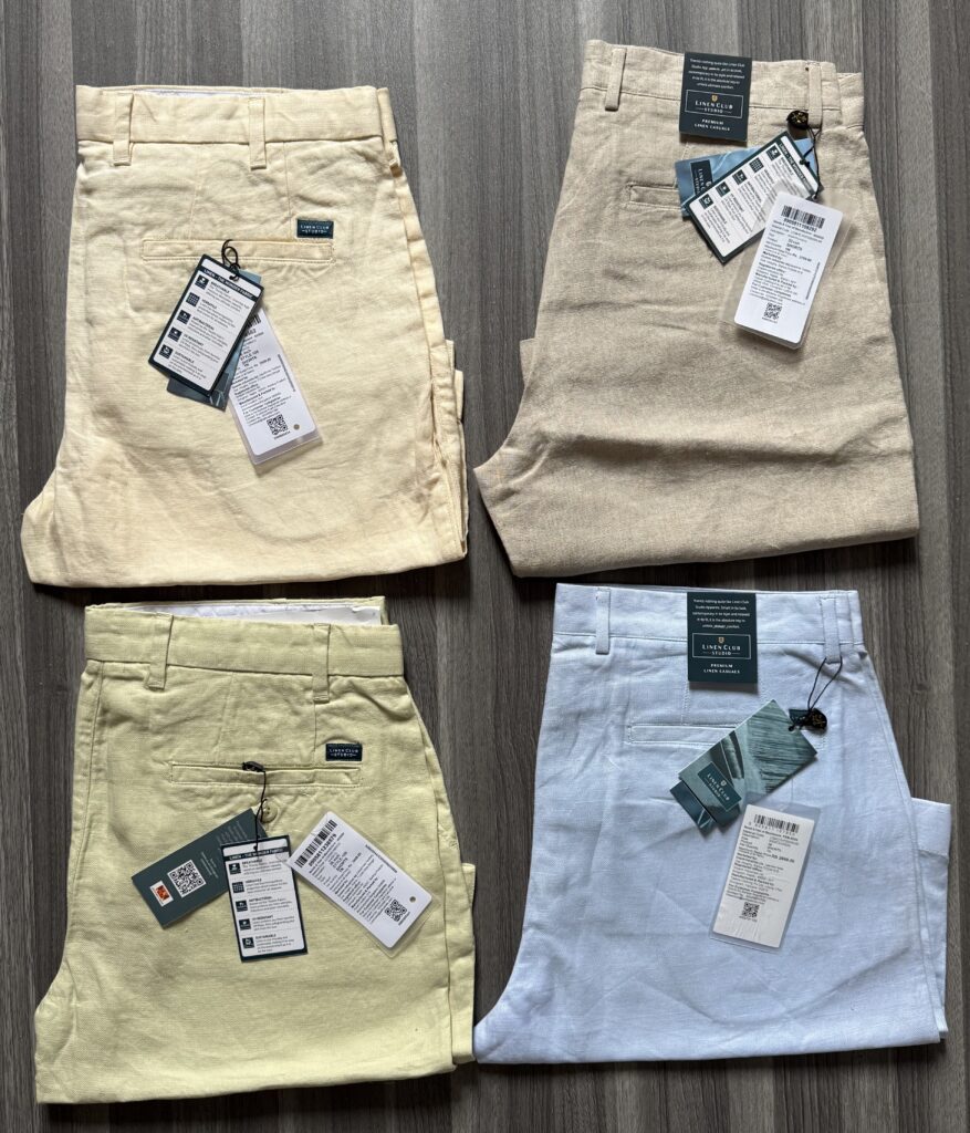 LINEN CLUB SHORTS